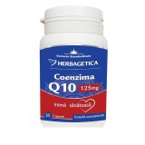 Coenzima Q10 125 miligrame 30 capsule Herbagetica