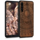 Husa pentru Huawei P20 Pro, Lemn, Maro, 45637.02, Carcasa, Kwmobile