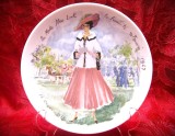 FARFURIE PORTELAN D&#039;ARCEAU LIMOGES FEMEILE SECOLULUI - SOPHIE MODA 1947