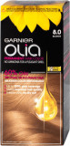 Garnier Olia Vopsea de păr permanentă fără amoniac 8.0 blond, 1 buc