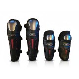 Set Protecții Moto Genunchi și Coate Pro X HJ-18 Metal ATV Moto-Cross Enduro Downhill Quad