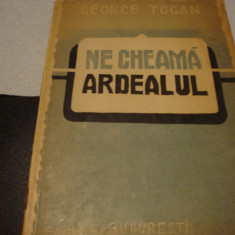 George Togan-Ne cheama Ardealul-autograf-60 gravuri Olinescu-1944- o fila xerox