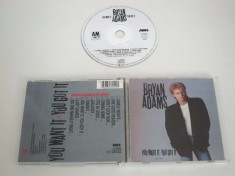 Bryan Adams - You Want It You Got It CD (1981)