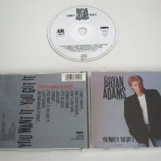 Bryan Adams - You Want It You Got It CD (1981)