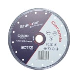 Disc diamantat turbo continuu 230 mm pentru ceramica, gresie si faianta