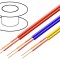 Cablu microfon 2x0,14mm2 albastru OFC -15&divide;70&deg;C