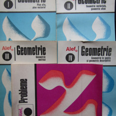 ALEF GEOMETRIE VOL. I- V de G. GIRARD si C. THIERCE , 1973