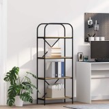 VidaXL Raft pentru cărți Stejar sonoma 60 x 30 x 146 cm Lemn compozit