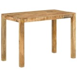 Cumpara ieftin Masa de bucatarie, 110x55x76 cm, lemn masiv de mango