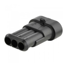 Conector cablu Superseal 1.5 tata mufa 3 pini IP67 TE Connectivity