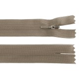 Fermoar ascuns nedetasabil Crisalida, lungime 50 cm Maro bronz