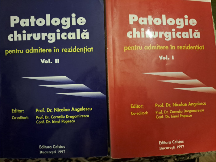 Patologie chirugicala, rezidentiat- Irinel Popescu
