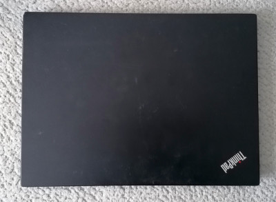 Capac display ThinkPad E495 (20NE) cu balamale, cabluri, webcam, 01LW152 foto