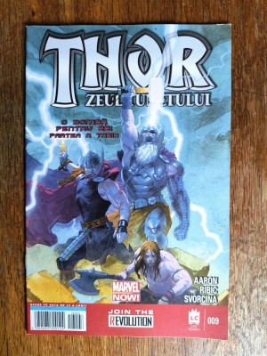 Revista Thor, Zeul Tunetului nr. 9 / 2016, Marvel / R8P5F foto