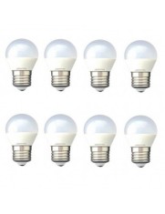 Set 8 Becuri Drimus Led E27 Lumina Calda 4W DLF 3040