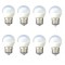 Set 8 Becuri Drimus Led E27 Lumina Calda 4W DLF 3040