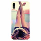 Husa silicon pentru Apple Iphone XR, Relax Girl