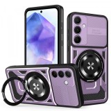 Husa pentru Samsung Galaxy A55 5G A556, Techsuit, RuggedCam, Mov