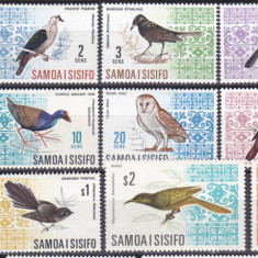 DB1 Fauna Pasari 1967 - 1969 Samoa 12 v. MNH