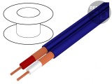 Cablu microfon albastru OFC 2x0,25mm2