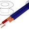 Cablu microfon albastru OFC 2x0,25mm2
