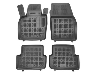 Covorase auto Skoda Fabia, 07.2021-, negru; elastomer, RapidAuto foto