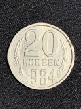 Moneda 20 copeici 1984 Rusia