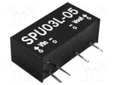 Convertor DC/DC 3W MEAN WELL 21,6-26,4VDC la 12VDC 250mA