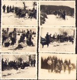 M465 Lot de 6 poze la schi Rom&acirc;nia, anii 1930-40