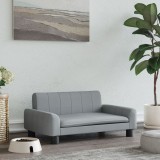 Gossi pat de caini, gri deschis, 70x45x30 cm, material textil