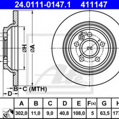 Disc frana VOLVO V70 III (BW) (2007 - 2016) ATE 24.0111-0147.1