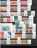 Romania.1944/95 COLECTIE ERORI SI VARIETATI 474 BUC. STAMPILATE SI NESTAMPILATE, Europa
