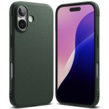 Husa pentru iphone 16 plus - ringke onyx - dark green