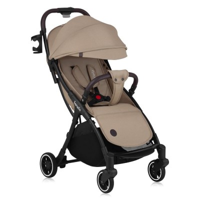 Carucior sport, Lionelo, Julie One, De la nastere, Greutate redusa, Cadru din aluminiu, 0-22 kg, One beige sand foto