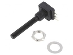 Potentiometru 200&Omega; 200mW THT 6mm Plastic Mono Cărbune
