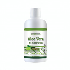 Suc Aloe Vera cu micropulpa 100% pura, Bio, 946 ml foto