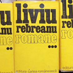 Liviu Rebreanu - Romane, 3 volume (editia 1986)