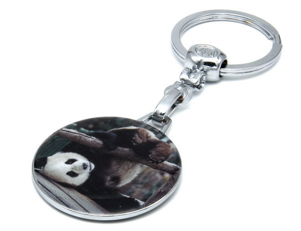 Breloc Metalic-Epoxy Urs Panda AutoProtect KeyCars