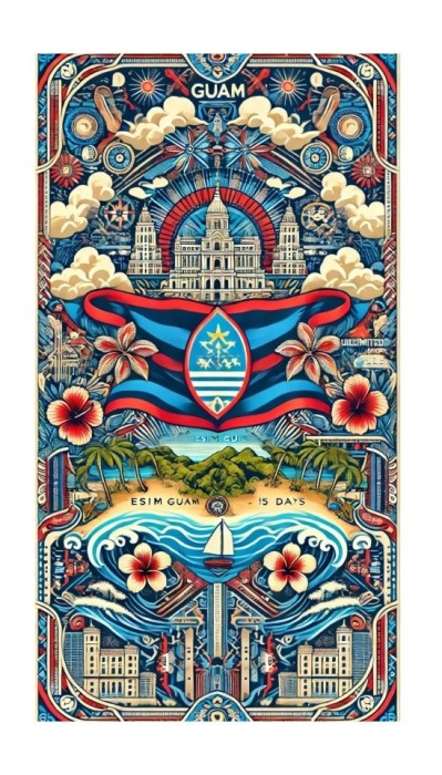 eSIM Guam, Unlimited Standard, 15 Days