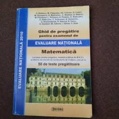 Ghid De Pregatie Pentru Examenul De Evaluare Nationala Matematica 50 TESTE