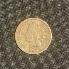 Moneda One cent 1905 USA