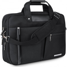 Geanta laptop, Zagatto®, Negru, Atasabila valiza, 15.6 inch, 33x41x11 cm, ZG656