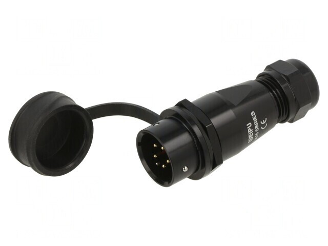 Mufă SA16 tată 5 PIN IP67 5-8mm 5A 500V