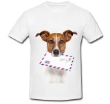 Cumpara ieftin Tricou &quot; Caine postas &quot;