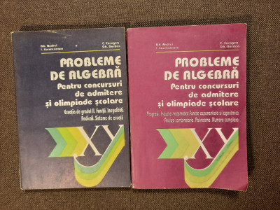 PROBLEME DE ALGEBRA PENTRU CONCURSURI SI OLIMPIADE GHEORGHE ANDREI/CUCUREZEANU foto