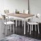 Masă Polo Dining Table, Nuc, 110x75x70 cm