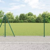 Gard Hexagonal vidaXL Verde 1.2x100 m Oțel