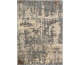 Covor Model Anny 33002-679, Marime 78 x 150 cm, Crem, Gri, Inaltime Fir 7 mm, Antialergic, Polipropilena, Living, Dormitor, Sufragerie, Birou