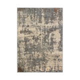 Covor Model Anny 33002-679, Marime 78 x 150 cm, Crem, Gri, Inaltime Fir 7 mm, Antialergic, Polipropilena, Living, Dormitor, Sufragerie, Birou