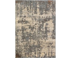 Covor Model Anny 33002-679, Marime 78 x 150 cm, Crem, Gri, Inaltime Fir 7 mm, Antialergic, Polipropilena, Living, Dormitor, Sufragerie, Birou